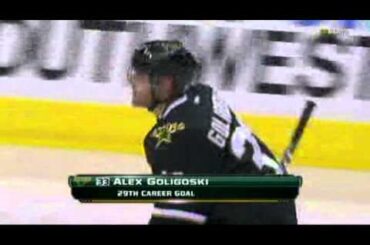 Alex Goligoski's 2nd period goal - 7 Oct 11