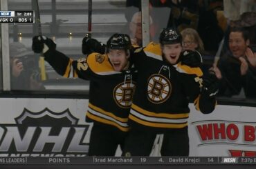 Jeremy Lauzon's 1st NHL goal 11/11/18