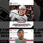 LA Kings sign Jaret Anderson-Dolan to a one year contract at $775K