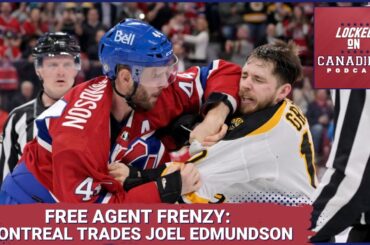 Montreal Canadiens trade Joel Edmundson to Washington, sign former first round pick Lias Andersson!
