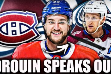 JONATHAN DROUIN SPEAKS OUT ON HABS, NATHAN MacKINNON, & MORE (Colorado Avalanche, Canadiens News)