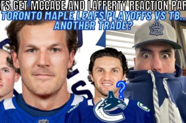 JAKE MCCABE & SAM LAFFERTY TRADE REACTION PART 2 | Chicago Blackhawks/Toronto Maple Leafs NHL News