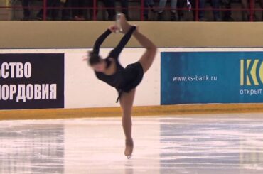 ISU CS Mordovian Ornament 2015  Ladies  ПП 2 Aiza MAMBEKOVA KAZ