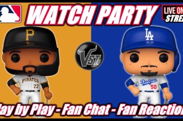 MLB Baseball ⚾ Dodgers VS Pirates LADvsPIT 🟢LIVE Watch Party Fan Chat Fan Reactions. #MLB #Live