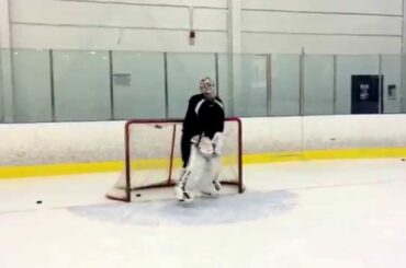 Michael Hutchinson, Winnipeg Jets - Training Summer 2014