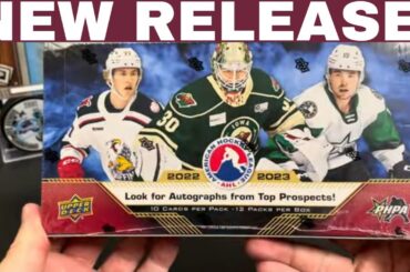NEW RELEASE! Opening 2022-23 Upper Deck AHL Hockey Hobby Box!