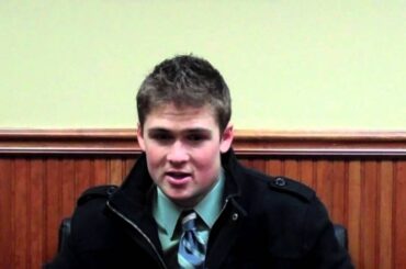 Ryan Carpenter After The Falcons' 2-1 Win Over Michigan State