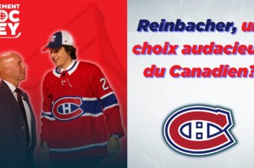 Repêchage 2023 : David Reinbacher, la nouvelle acquisition du Canadien | Tellement Hockey