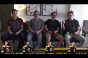 Carlo & McAvoy. DeBrusk & Bjork: Watch to find out who wins this EA Sports #NHL18 battle