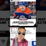 Edmonton Oilers sign Mattias Janmark to a one year contract at $1 million AAV