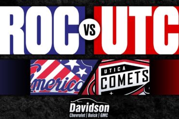 Utica Comets vs. Rochester Americans | March 31, 2023