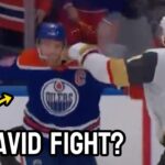 The Ending of this game was INSANE (McDavid Fight)