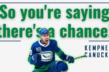 Tanner Pearson is preparing?....so you're saying there's a chance?!?!?!