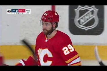 Dillon Dube 2-0 Goal VS Vancouver Canucks | April 23 2022