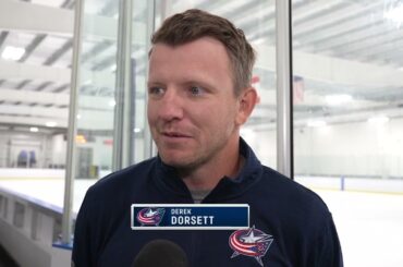 Columbus Blue Jackets alumni help prospects prepare for NHL at Development Camp