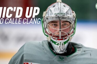Mic'd up med Rögles målvakt Calle Clang