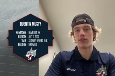 Quentin Musty - San Jose Sharks - 26th Overall
