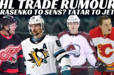 NHL Trade Rumours - Sens, Red Wings, Flames, Avs, Bruins, Pens + Tatar to Jets? Tarasenko to Sens?