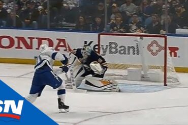 Kyle Okposo And Anthony Cirelli Exchange A Pair Of Beautiful Goals Just 15 Seconds Apart