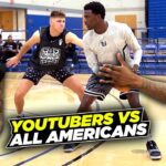 YouTubers vs HS All Americans 1v1 | Ballislife All American King Of The Court Got SPICY!!