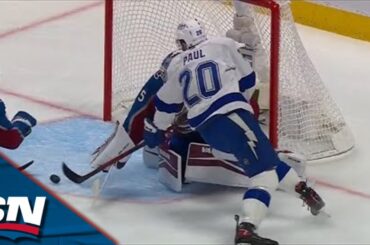 Nick Paul Chips Rebound Past Darcy Kuemper To Put Lightning On The Board