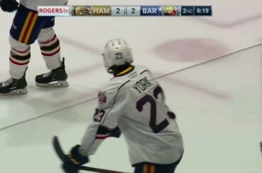 Barrie Colts Rookie Tai York Scores First OHL Goal | Dec 2, 2021