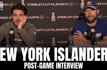 Mathew Barzal & Josh Bailey on Ryan Pulock Game Saving Block vs. Tampa: "Not Gonna Forget That One"
