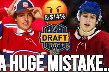 MY OPINION ON DAVID REINBACHER WITH THE HABS... 2023 NHL DRAFT MONTREAL CANADIENS TALK