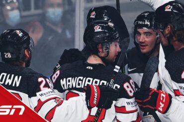 Canada defeats U.S.A.  to advance to the Gold Medal game