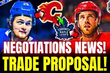 🚨 URGENT NEWS! NEGOTIATIONS INVOLVING NYLANDER AND THE CALGARY FLAMES! TORONTO MAPLE LEAFS NEWS