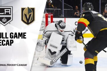 Kopitar, Petersen Lead LA Kings to 4-1 Victory Over [Las] Vegas