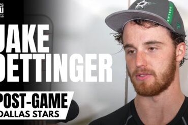Jake Oettinger Reacts to Dallas Stars Forcing Game 5 vs. Golden Knights & Belief in Dallas Stars