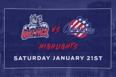 01.21.2023 Hartford Wolf Pack vs. Rochester Americans