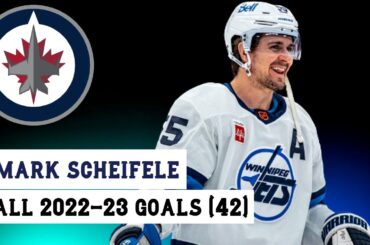 Mark Scheifele (#55) All 42 Goals of the 2022-23 NHL Season