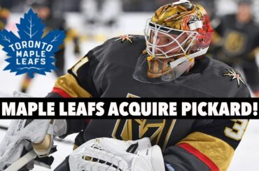 Calvin Pickard traded to the Maple Leafs!
