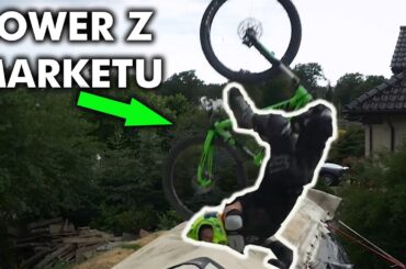 SĄSIAD ZAŁOŻYŁ SIĘ ŻE ZROBI SALTO NA ROWERZE Z MARKETU (HARDCORE)