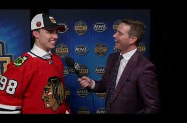 Connor Bedard talks being selected first overall