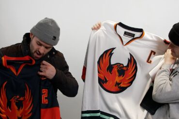 Kraken Players React to Coachella Valley's Fire Fits