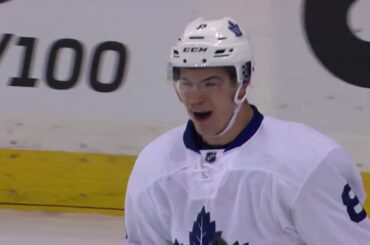 Connor Carrick 2nd Goal of the Season! 1/13/2017 (Toronto Maple Leafs vs New York Rangers)