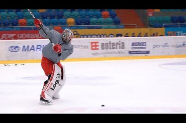 Gólman Mountfieldu pálí golfákem! Marek Mazanec by mohl i do pole