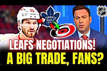 LEAFS NEWS! A BIG NAME! TRADE BETWEEN CAROLINA HURRICANES AND MAPLE LEAFS? TORONTO MAPLE LEAFS NEWS