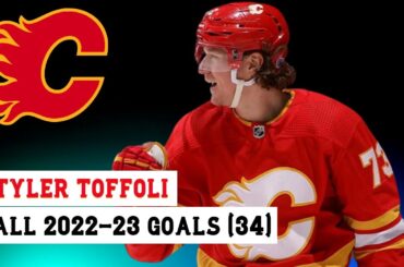 Tyler Toffoli (#73) All 34 Goals of the 2022-23 NHL Season