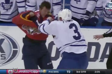 Dion Phaneuf vs Dmitry Kulikov Jan 26, 2016