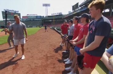 Bruins Prospects Hit Up Batting Practice With Jonathan Papelbon