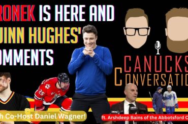 Filip Hronek is here and Quinn Hughes' comments | Canucks Conversation - Mar 21, 2023