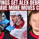 Alex DeBrincat TRADE to Detroit Red Wings, Ottawa Senators get Kubalik & more moves coming! NHL NEWS