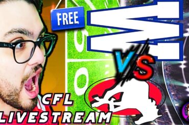 CFL Calgary Stampeders vs Winnipeg Blue Bombers - Live Game Action! 🏈