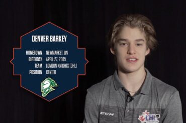 Denver Barkey - Philadelphia Flyers - 95th Overall