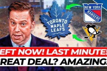 BREAKING! LEFT NOW! 2 NEW PLAYERS COMING TO TORONTO! GREAT DEAL? TORONTO MAPLE LEAFS NEWS! NHL NEWS!