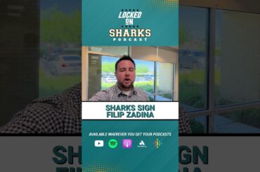 BREAKING: SAN JOSE SHARKS SIGN FILIP ZADINA TO A ONE YEAR DEAL